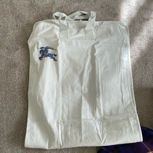 Burberry  bag, big box for jacket, and gourmet bag